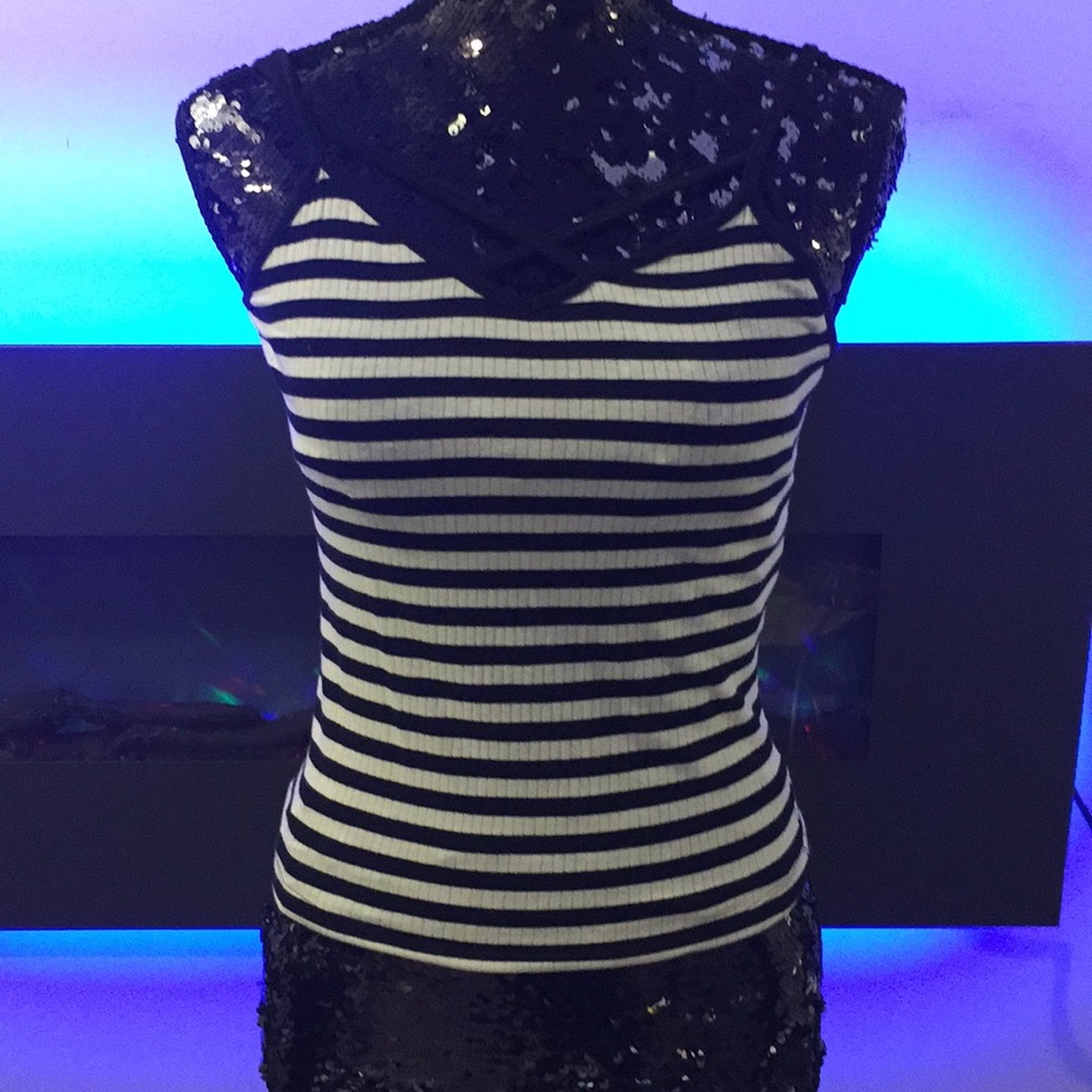 Striped tank top